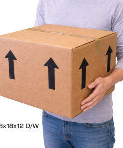 Alternative view of Double Wall Cardboard Boxes 18"x18"x12" (457 x 457 x 305 mm)