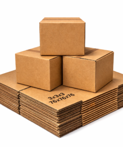 Small Cube Single Wall Box 3" x 3" x 3" (76 x 76 x 76 mm)