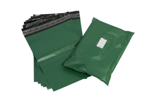 Strong Dark Green Postage Poly Mailing Bags 18" x 24" - 450x600mm - Image 3