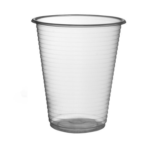 Clear Disposable Plastic Cups Glasses (200ml)