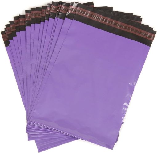 Strong Purple Postage Poly Mailing Bags 6" x 9" - 165x230mm