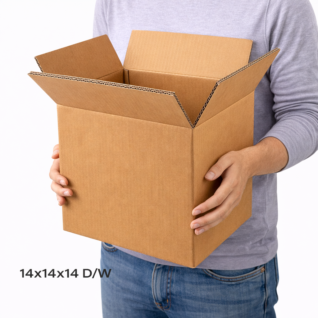 Double Wall Cardboard Box 14" x 14" x 14" (355 x 355 x 355 mm) - Image 2