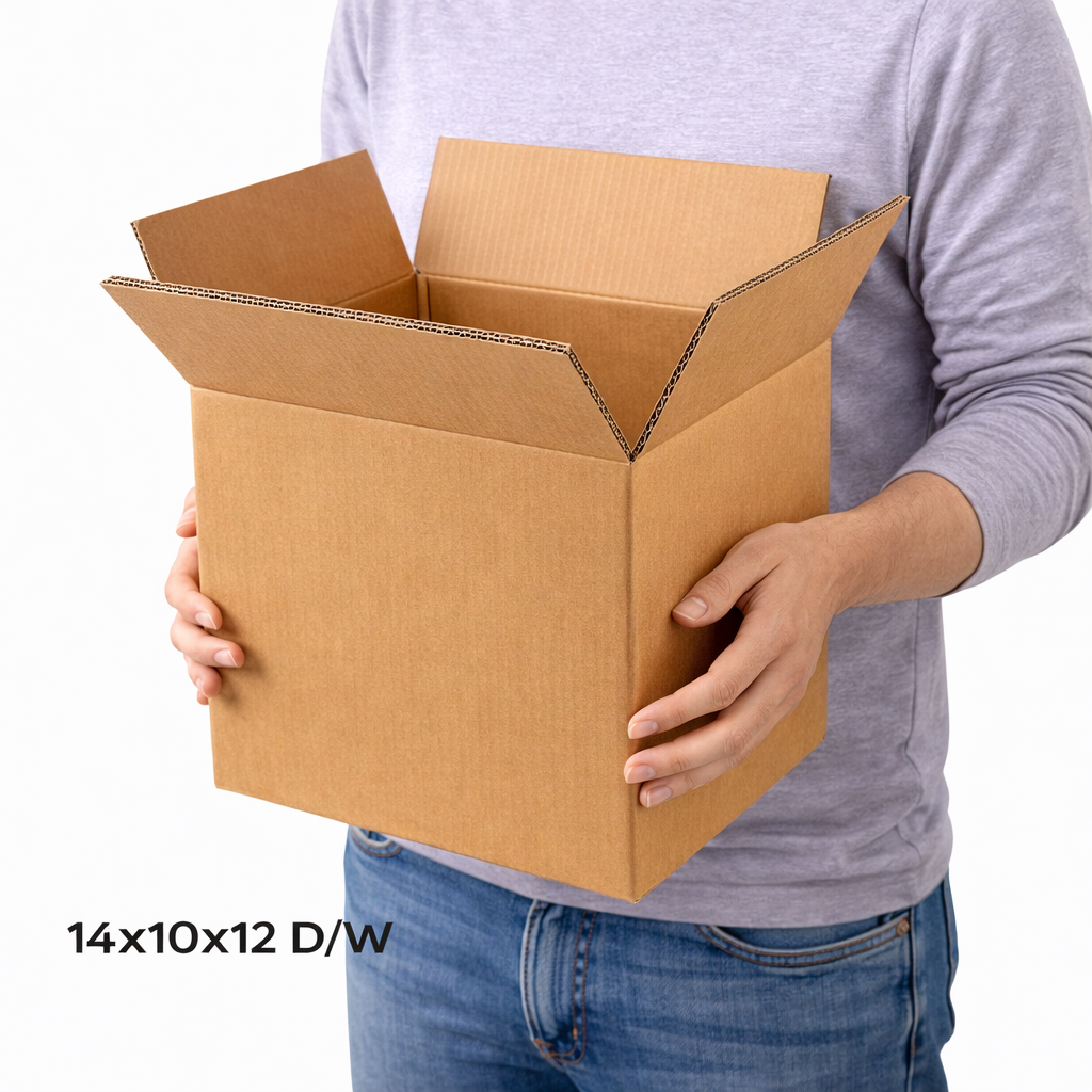 Double Wall Cardboard Boxes 14"x10"x12" (355 x 252 x 305 mm) - Image 2