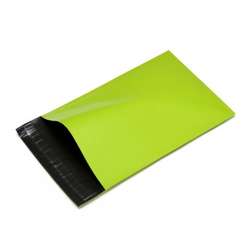 Small Lime Green Poly Mailing Bags 6" x 9" - 165x230mm