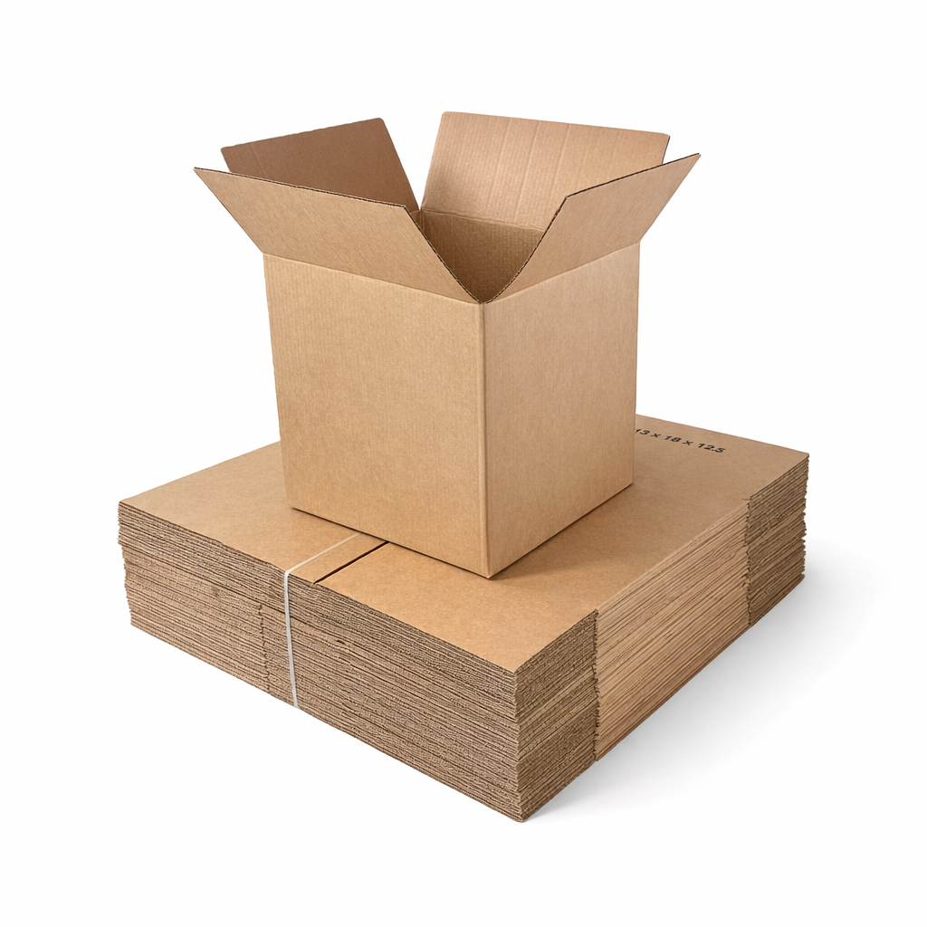 Single Wall Cardboard Boxes 13" x 10" x 12" (330 x 254 x 318 mm)