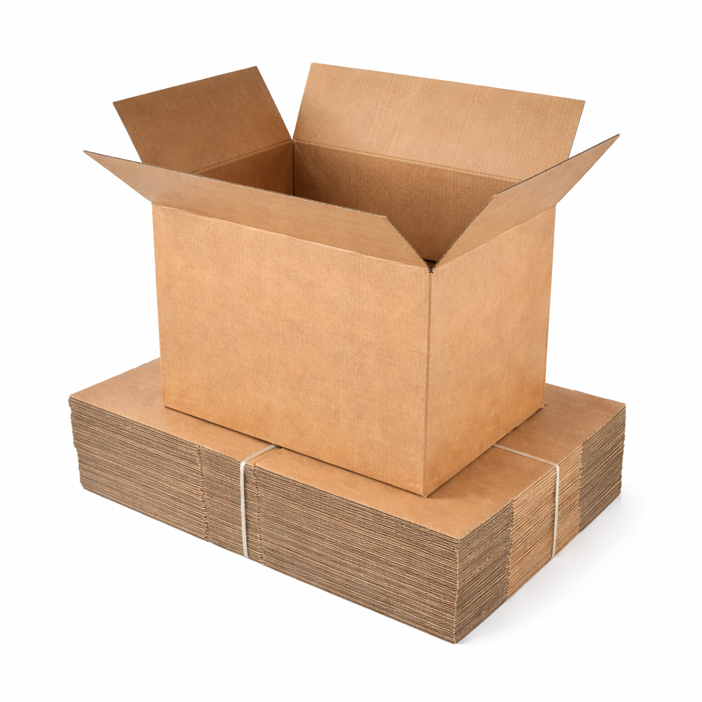 Single Wall Cardboard Boxes 18" x 12" x 10" (457 x 305 x 254 mm)
