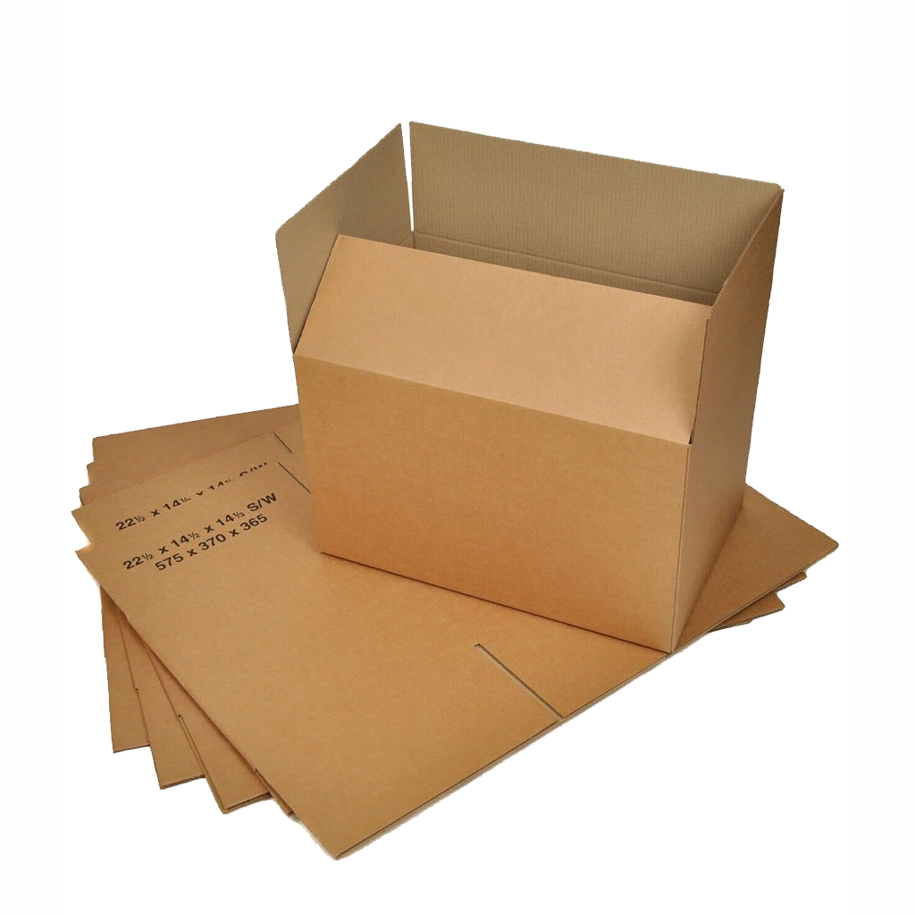 Single Wall Cardboard Boxes 22" x 14" x 14" (558 x 356 x 356 mm)
