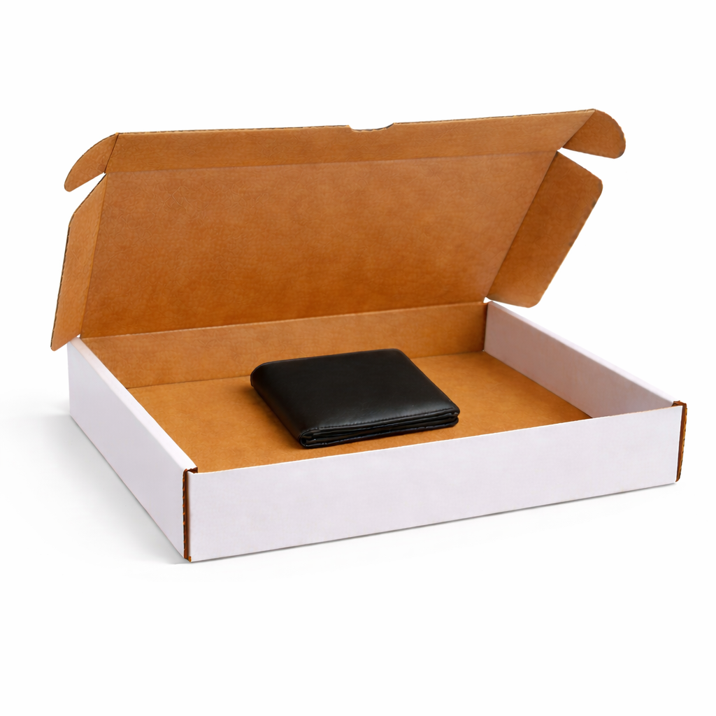 White Die Cut Parcel Postal Boxes 16"x14"x3" (440 x 350 x 80 mm) - Image 3