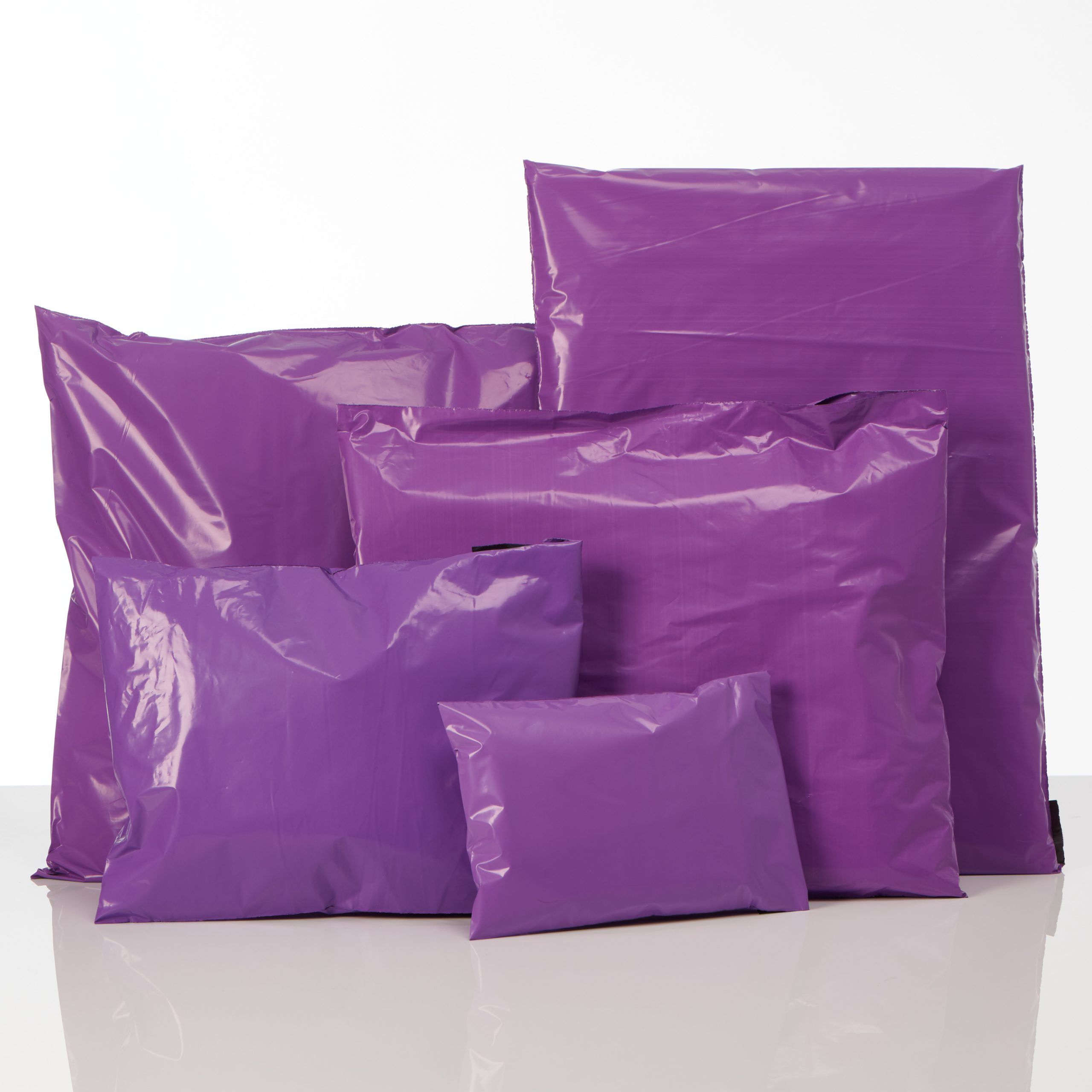 Purple Postage Poly Mailing Bags 22" x 30" - 550x750mm - Image 3