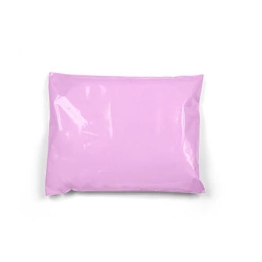 Pink Postal Poly Mailing Bags 12" x 16" - 305x405mm - Image 2