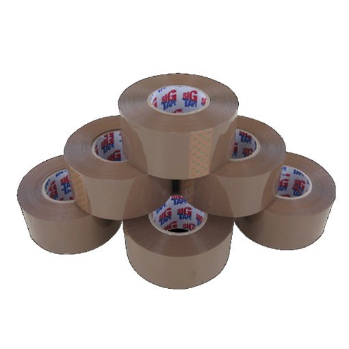 Big Low Noise Extra Long Brown Bonus Tape 50mm x 150M