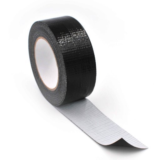 Black Duct Cloth Gaffer Strong Tape 50mm x 50M