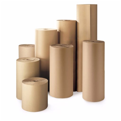 1200mm x 75m Corrugated Cardboard Paper Roll - Image 2