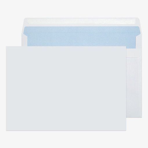 C5/A5 White Plain Self Seal Envelopes 229x162mm