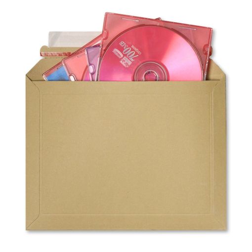 A5 Rigid Cardboard Capacity Mailer Envelope 235mm x 180mm - Image 2