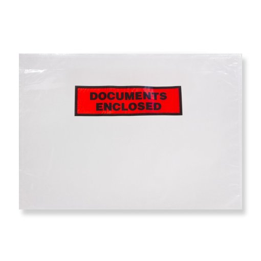 A4 Large Printed Document Enclosed Wallets 230mm x 330mm