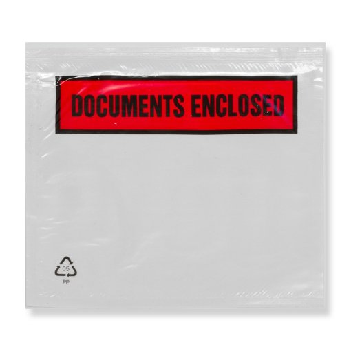 A7 Printed Document Enclosed Wallets 95mm x 125mm