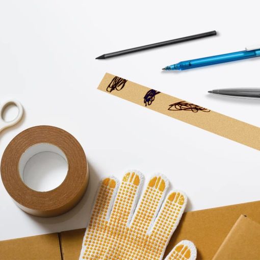 Heavy Duty Self Adhesive Solvent Kraft Paper Tape 48mm x 50M - Image 2