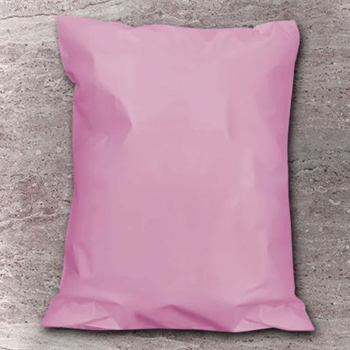 Pink Postal Poly Mailing Bags 12" x 16" - 305x405mm - Image 3