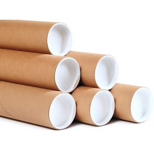A2 Postal Tubes - 460x50mm (18x2") + End Caps