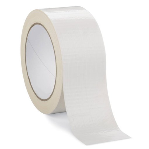 White Coloured Low Noise Strong Packing Tape 48mm x 66m