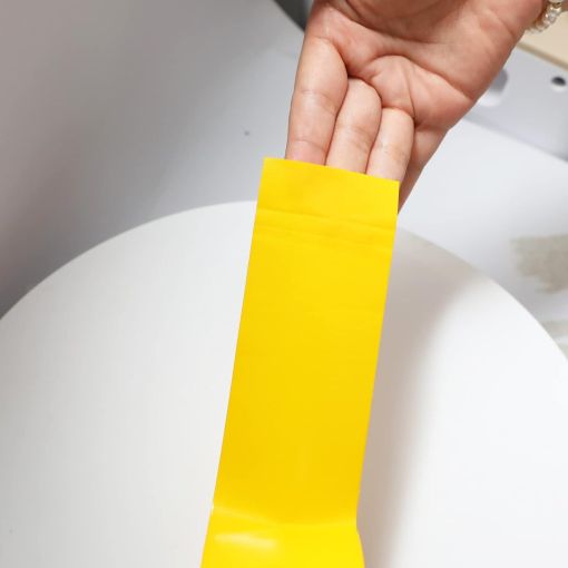 Yellow Coloured Low Noise Strong Packing Tape 50mm x 66m - Image 2