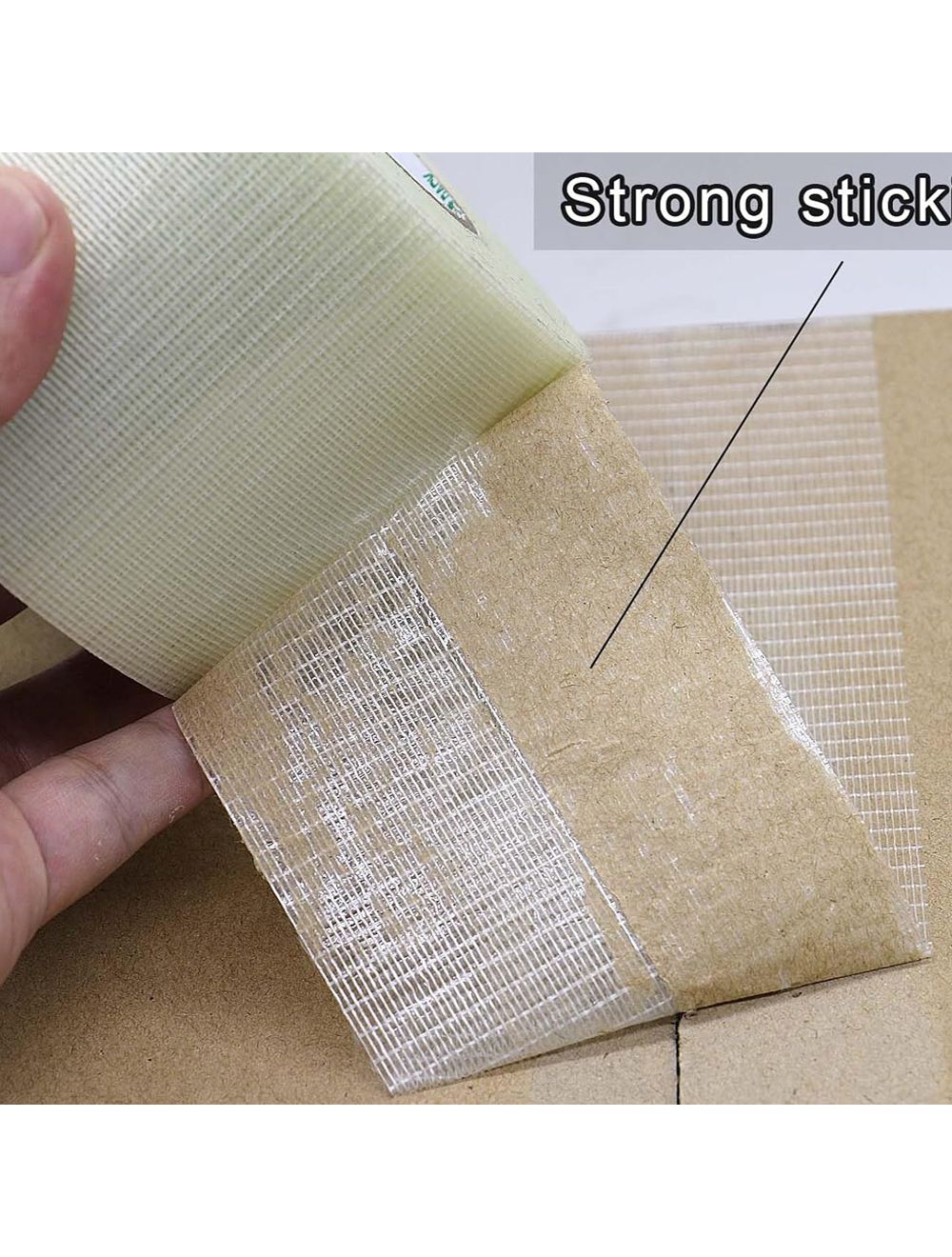 Crossweave Reinforced Filament Heavy Duty Tape 50mm x 50M - Image 3