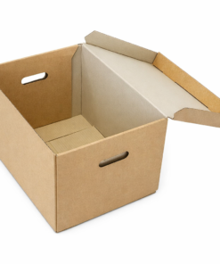 Archive Boxes with Handles 15" x 12" x 9" (395 x 310 x 255 mm)