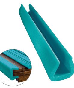 U Shape Foam Edge Guard Protectors 5-15mm x 2M Lengths