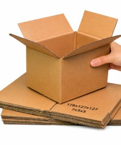 Small Single Wall Cardboard Boxes 7" x 5" x 5" (178 x 127 x 127 mm)