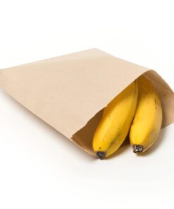Brown Strung Kraft Paper Fruit Bags 7"x7" (178mm x 178mm)