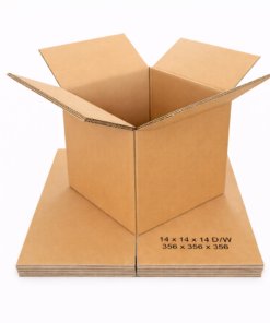 Double Wall Cardboard Box 14" x 14" x 14" (355 x 355 x 355 mm)