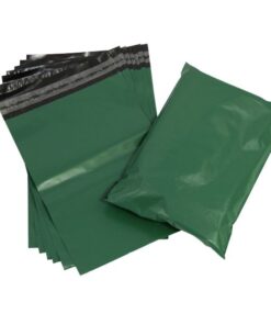 Strong Dark Green Postage Poly Mailing Bags 6" x 9" - 165x230mm