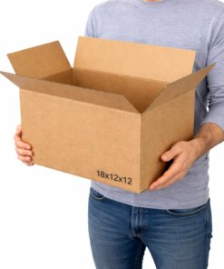 Alternative view of Single Wall Cardboard Boxes 18" x 12" x 12" (457 x 305 x 305 mm)