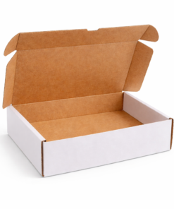 White Postal Boxes 10.5" x 7" x 3" (270 x 180 x 80 mm)