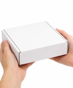 Alternative view of White Small Parcel Postal Boxes 5.5"x5"x2" 140 x 130 x 50mm