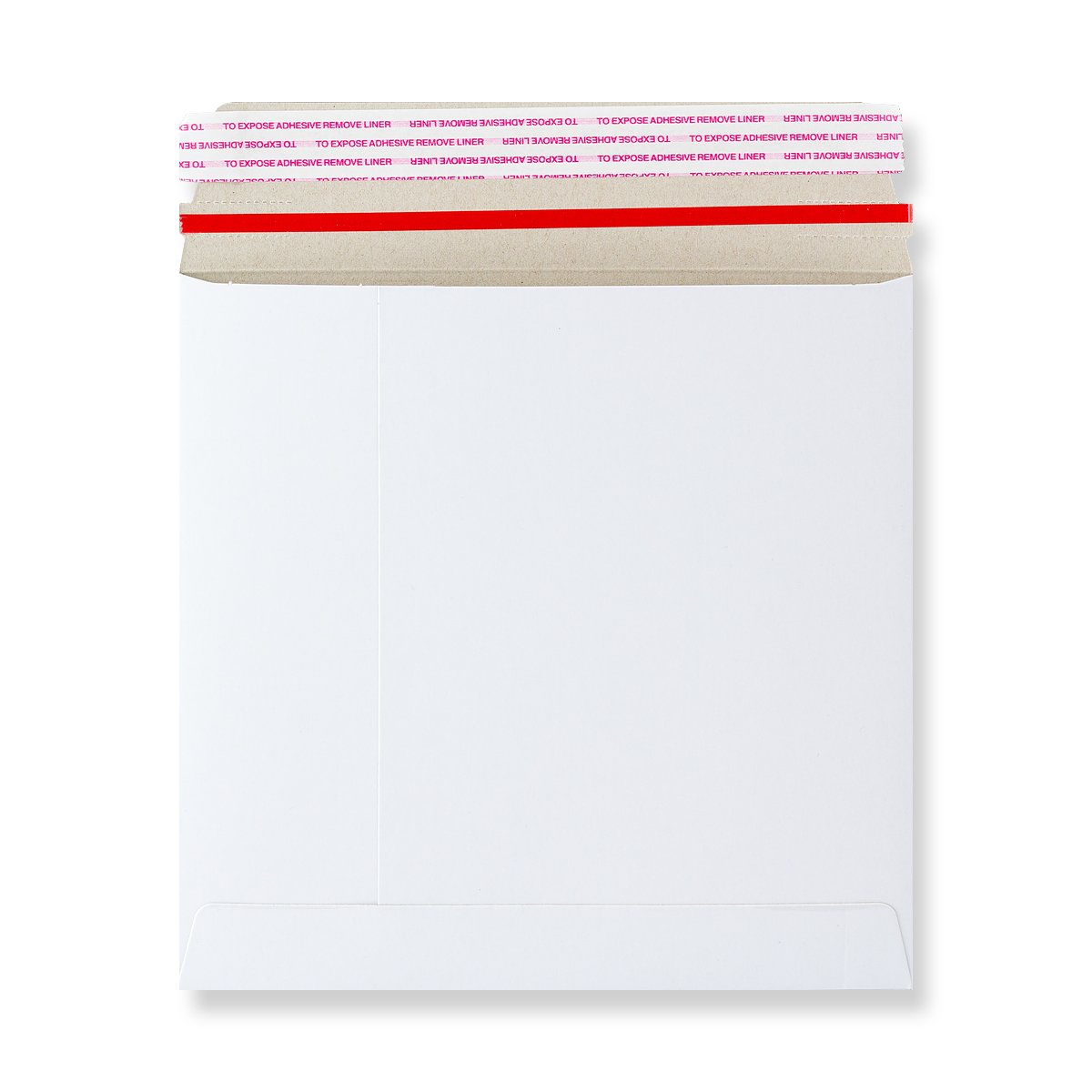 Strong 7" White Vinyl Record LP Mailer Envelopes 195mm x 195mm - 200