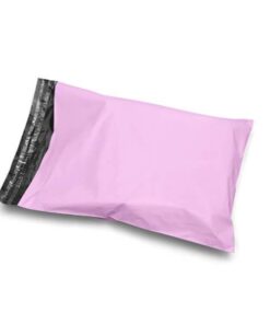Pink Postal Poly Mailing Bags 6" x 9" - 165x230mm