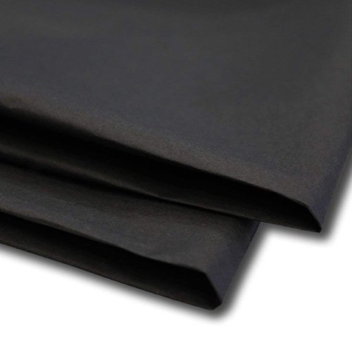 Black Acid Free Tissue Paper 500mm x 750mm 18gsm