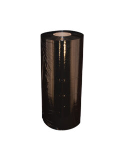 Black Machine Pallet Stretch Wrap 500mm x 1400M x 23mu