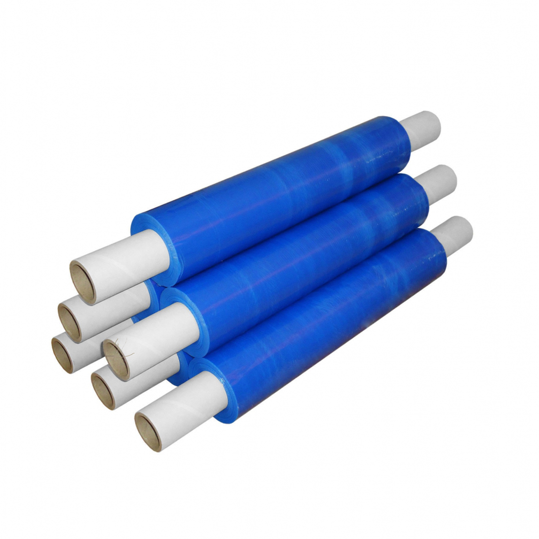 Blue Extended Core 25mu Pallet Shrink Wrap Film 400mm x 250M - 6