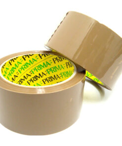 Heavy Duty Brown Prima PVC Vinyl Packing Tape 48mm x 66m