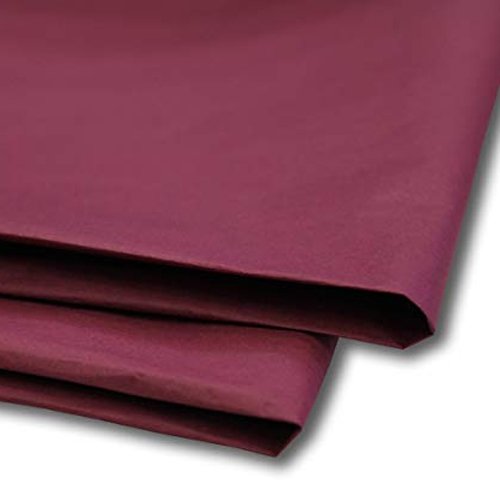 Burgundy Acid Free Tissue Paper 500mm x 750mm 18gsm