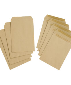 C5/A5 Manilla Plain Self Seal Brown Envelopes 229x162mm 80gsm