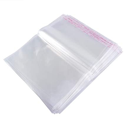 Clear 15x20" (381mm X 508mm) Bags with Printed Safety Warning X 500