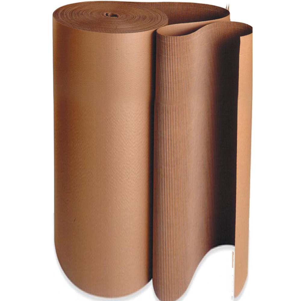 1500mm x 75m Corrugated Cardboard Paper Roll - 1