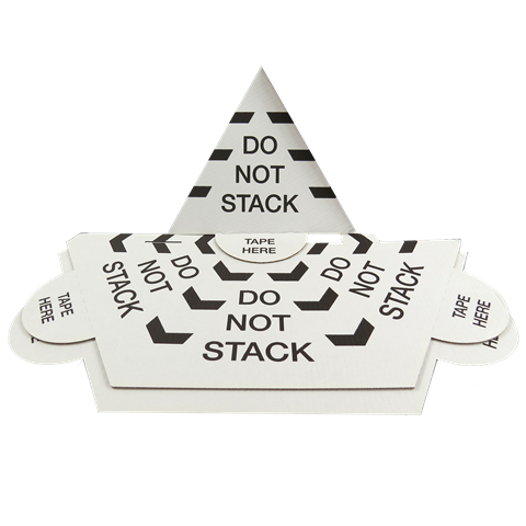 Do Not Stack Pallet Cones Triangle Guards