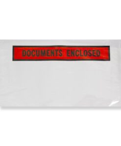 DL Size Printed Document Enclosed Wallets 110mm x 230mm