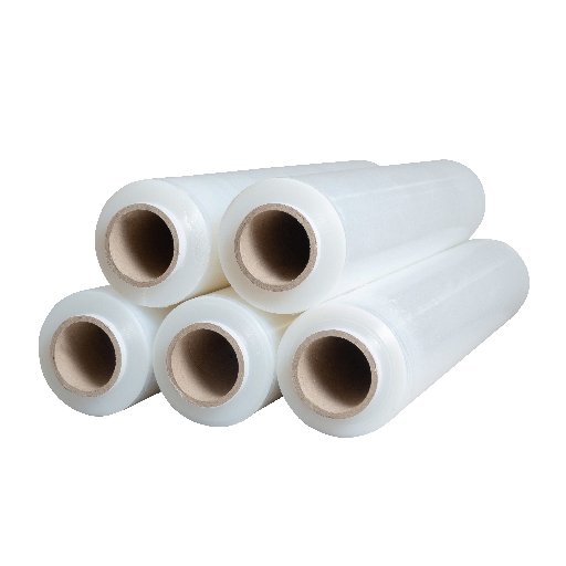 Heavy Duty Clear Pallet Stretch Shrink Wrap 500mm X 250M - 25mu - 6