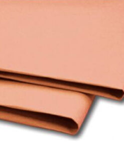 Peach Colour Acid Free Tissue Paper 500mm x 750mm 18gsm